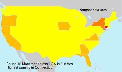 Surname Montimer in USA Surname Montimer in USA