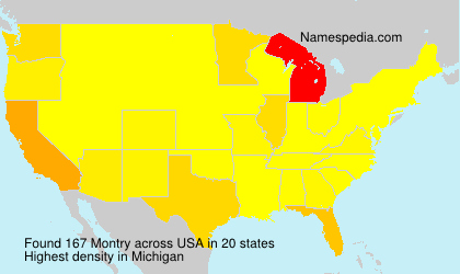 Surname Montry in USA Surname Montry in USA