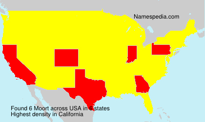 Surname Moort in USA Surname Moort in USA