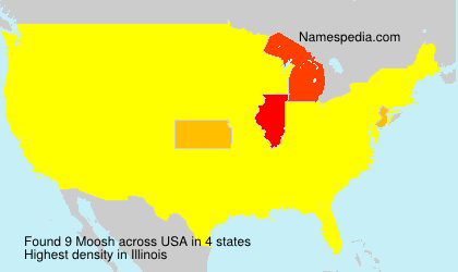 Surname Moosh in USA Surname Moosh in USA