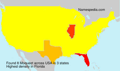 Surname Moqueet in USA Surname Moqueet in USA