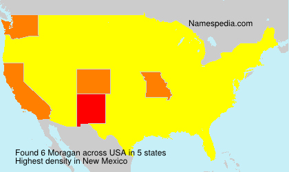 Surname Moragan in USA Surname Moragan in USA
