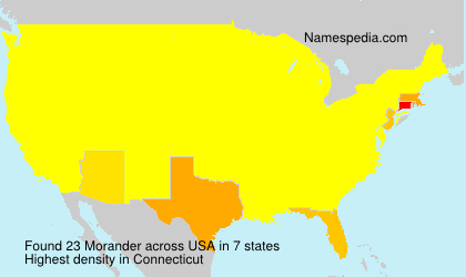 Surname Morander in USA Surname Morander in USA