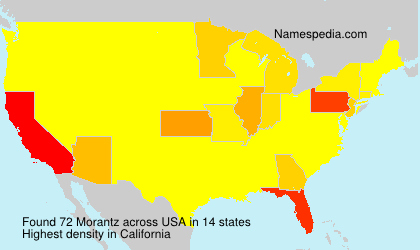 Surname Morantz in USA Surname Morantz in USA