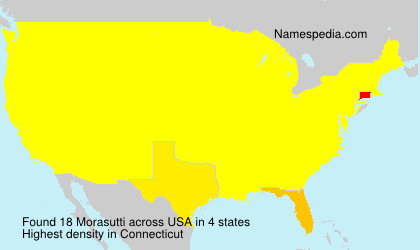 Surname Morasutti in USA Surname Morasutti in USA