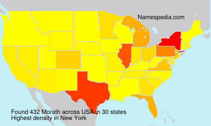 Surname Morath in USA