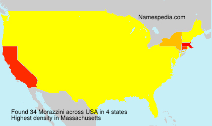 Surname Morazzini in USA