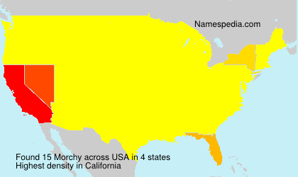Surname Morchy in USA Surname Morchy in USA