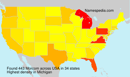 Surname Morcom in USA Surname Morcom in USA