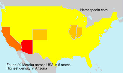 Surname Mordka in USA Surname Mordka in USA