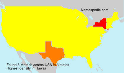 Surname Moresh in USA Surname Moresh in USA