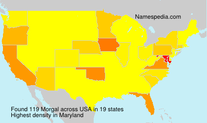 Surname Morgal in USA Surname Morgal in USA