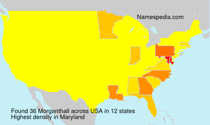 Surname Morganthall in USA Surname Morganthall in USA