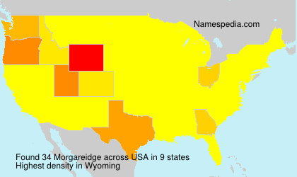 Surname Morgareidge in USA Surname Morgareidge in USA