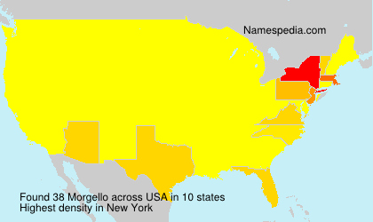 Surname Morgello in USA Surname Morgello in USA