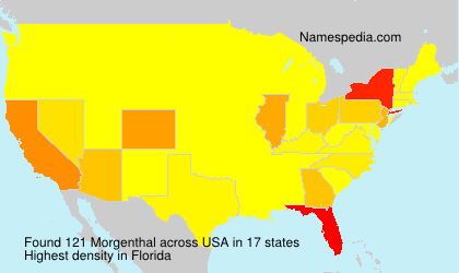 Surname Morgenthal in USA Surname Morgenthal in USA