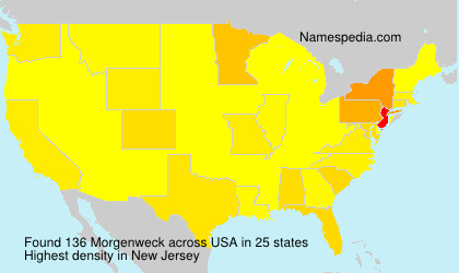 Surname Morgenweck in USA Surname Morgenweck in USA