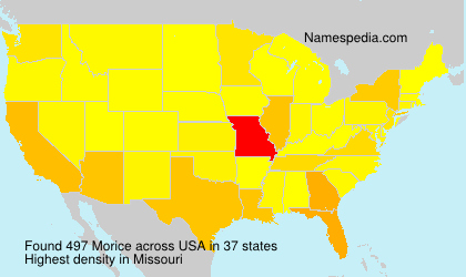 Surname Morice in USA Surname Morice in USA