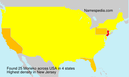 Surname Morieko in USA Surname Morieko in USA