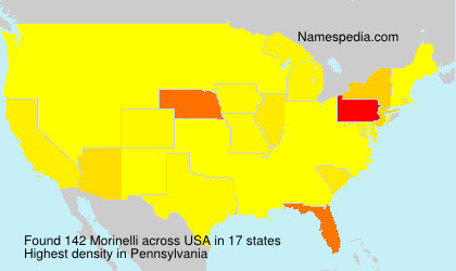 Surname Morinelli in USA Surname Morinelli in USA