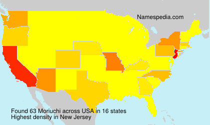Surname Moriuchi in USA Surname Moriuchi in USA