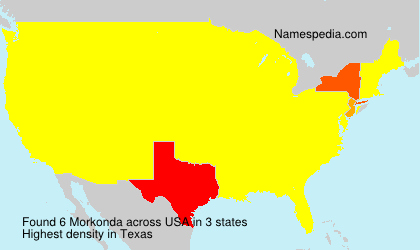 Surname Morkonda in USA Surname Morkonda in USA