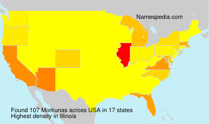 Surname Morkunas in USA Surname Morkunas in USA