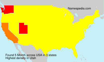 Surname Mornh in USA Surname Mornh in USA