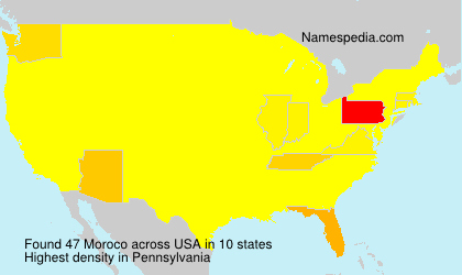 Surname Moroco in USA Surname Moroco in USA
