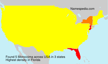 Surname Morocoima in USA Surname Morocoima in USA
