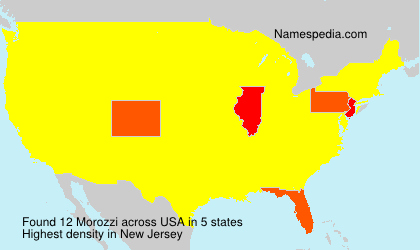 Surname Morozzi in USA Surname Morozzi in USA