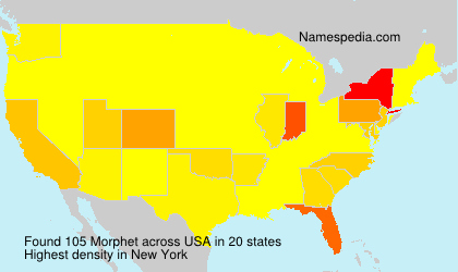 Surname Morphet in USA Surname Morphet in USA