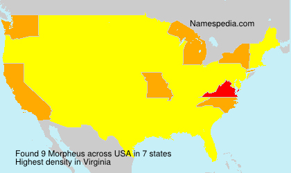 Surname Morpheus in USA Surname Morpheus in USA