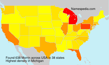 Surname Morrin in USA Surname Morrin in USA