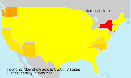 Surname Morrishow in USA Surname Morrishow in USA