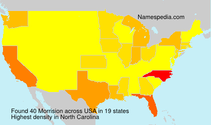 Surname Morrision in USA Surname Morrision in USA