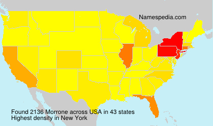 Surname Morrone in USA Surname Morrone in USA