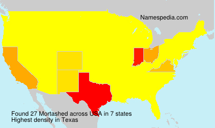 Surname Mortashed in USA Surname Mortashed in USA