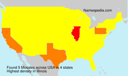 Surname Mosales in USA Surname Mosales in USA