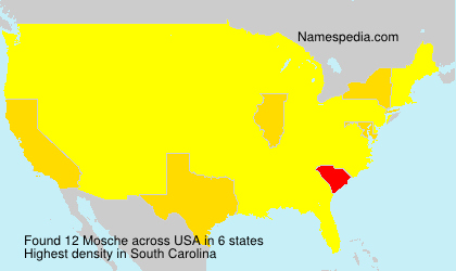 Surname Mosche in USA