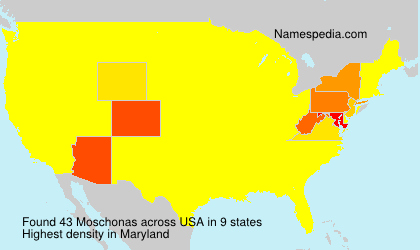Surname Moschonas in USA Surname Moschonas in USA