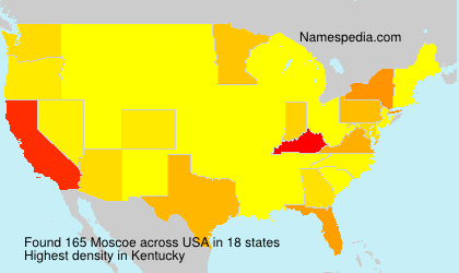 Surname Moscoe in USA Surname Moscoe in USA