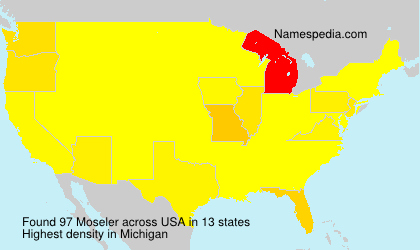 Surname Moseler in USA Surname Moseler in USA