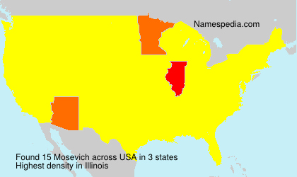 Surname Mosevich in USA Surname Mosevich in USA