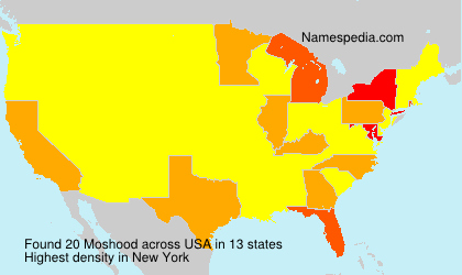 Surname Moshood in USA Surname Moshood in USA