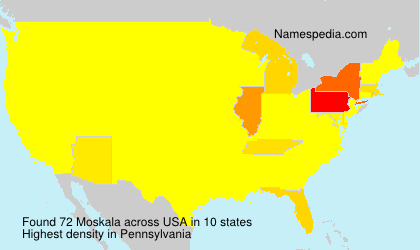 Surname Moskala in USA Surname Moskala in USA
