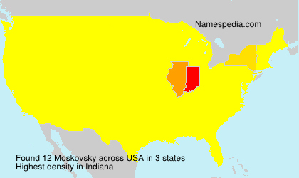 Surname Moskovsky in USA Surname Moskovsky in USA