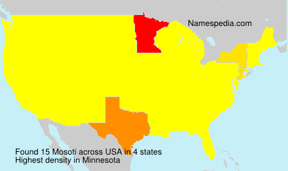 Surname Mosoti in USA Surname Mosoti in USA