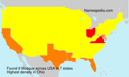 Surname Mosque in USA Surname Mosque in USA
