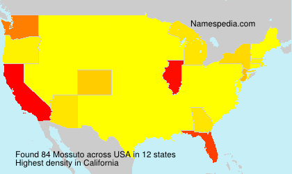 Surname Mossuto in USA Surname Mossuto in USA